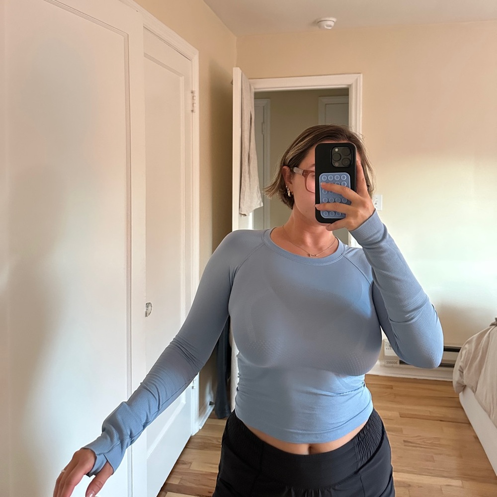 Lululemon Swiftly Tech Long-Sleeve Shirt 2.0 Waist Length